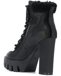 schwarze Stiefel von Dsquared2