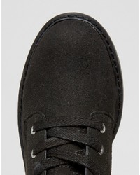 schwarze Stiefel von Pull&Bear