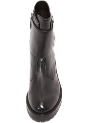 schwarze Stiefel von DKNY