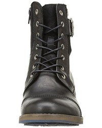 schwarze Stiefel von Mustang