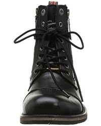 schwarze Stiefel von Pepe Jeans