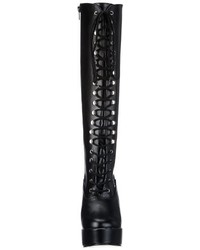 schwarze Stiefel von Pleaser