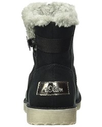 schwarze Stiefel von s.Oliver