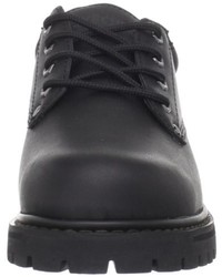 schwarze Stiefel von Skechers