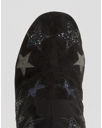 schwarze Stiefel von Miss Selfridge