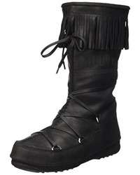 schwarze Stiefel