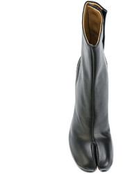 schwarze Stiefel von Maison Margiela