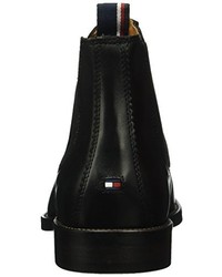 schwarze Stiefel von Tommy Hilfiger