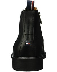 schwarze Stiefel von Tommy Hilfiger