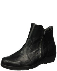 schwarze Stiefel von Waldläufer