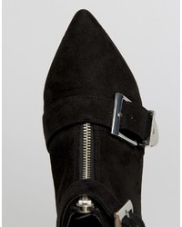 schwarze Stiefeletten von Asos