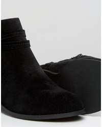 schwarze Stiefeletten von Asos