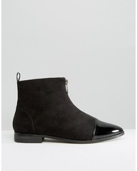 schwarze Stiefeletten von Asos