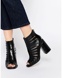 schwarze Stiefeletten von Asos