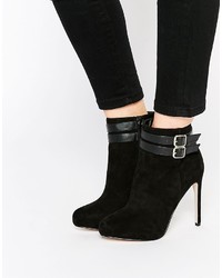 schwarze Stiefeletten von Asos