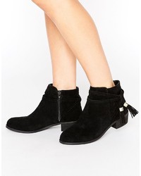 schwarze Stiefeletten von Asos