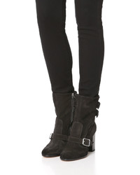 schwarze Stiefeletten von Belstaff