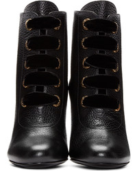 schwarze Stiefeletten von Lanvin