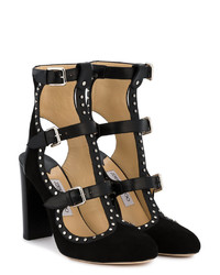 schwarze Stiefeletten von Jimmy Choo