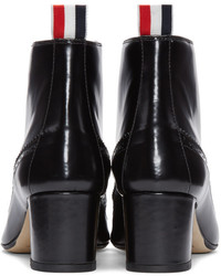 schwarze Stiefeletten von Thom Browne