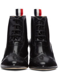 schwarze Stiefeletten von Thom Browne