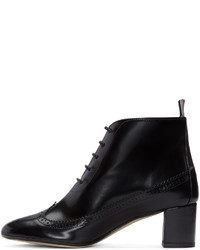 schwarze Stiefeletten von Thom Browne