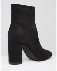 schwarze Stiefeletten von London Rebel