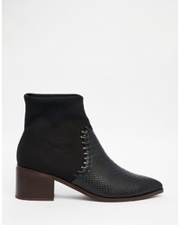 schwarze Stiefeletten von Asos