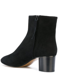 schwarze Stiefeletten von Isabel Marant