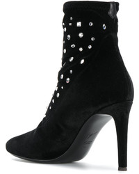 schwarze Stiefeletten von Giuseppe Zanotti Design