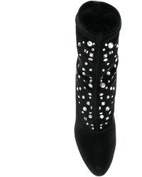 schwarze Stiefeletten von Giuseppe Zanotti Design