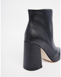 schwarze Stiefeletten von Asos