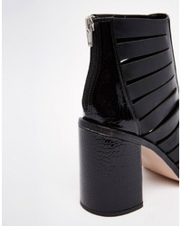 schwarze Stiefeletten von Asos