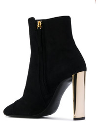 schwarze Stiefeletten von Giuseppe Zanotti Design