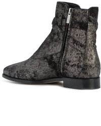 schwarze Stiefeletten von Jimmy Choo