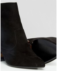 schwarze Stiefeletten von Asos