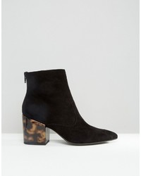 schwarze Stiefeletten von Asos