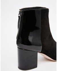 schwarze Stiefeletten von Asos