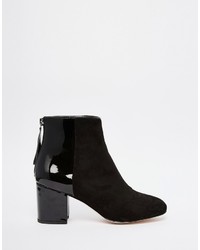 schwarze Stiefeletten von Asos