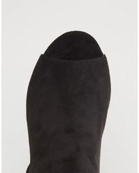 schwarze Stiefeletten von Asos