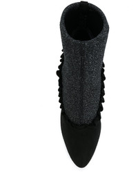 schwarze Stiefeletten von Giuseppe Zanotti Design