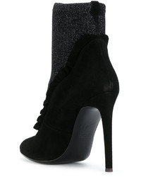 schwarze Stiefeletten von Giuseppe Zanotti Design