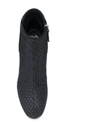 schwarze Stiefeletten von Giuseppe Zanotti Design