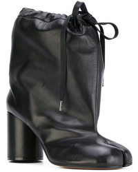 schwarze Stiefeletten von Maison Margiela