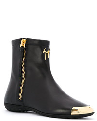 schwarze Stiefeletten von Giuseppe Zanotti Design