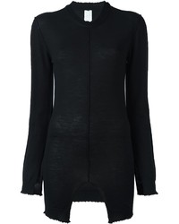 schwarze Strick Bluse von Damir Doma