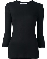 schwarze Strick Bluse von Givenchy