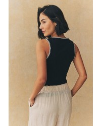 schwarze Strick Bluse von NEXT