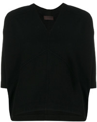 schwarze Strick Bluse von Oyuna