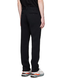 schwarze Strick Chinohose von Comme des Garcons Homme